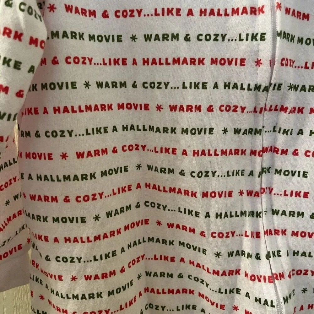 Hallmark Movie Channel Kids Footed Pajamas Footie Christmas Size 3T NWT